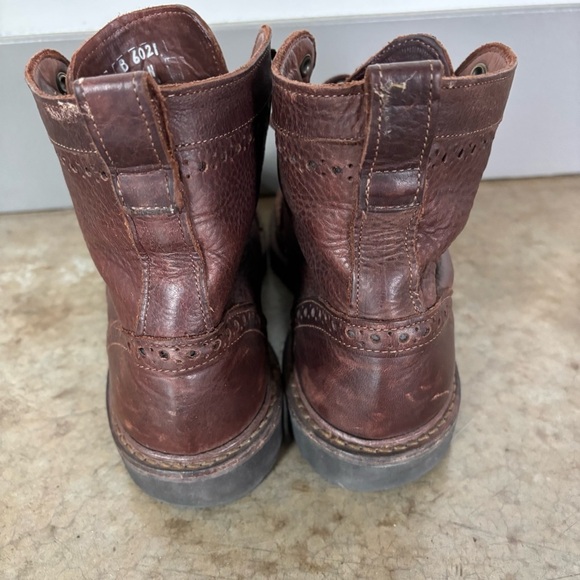 Allen Edmonds Long Branch Leather Boots Size 10 - Picture 4 of 12